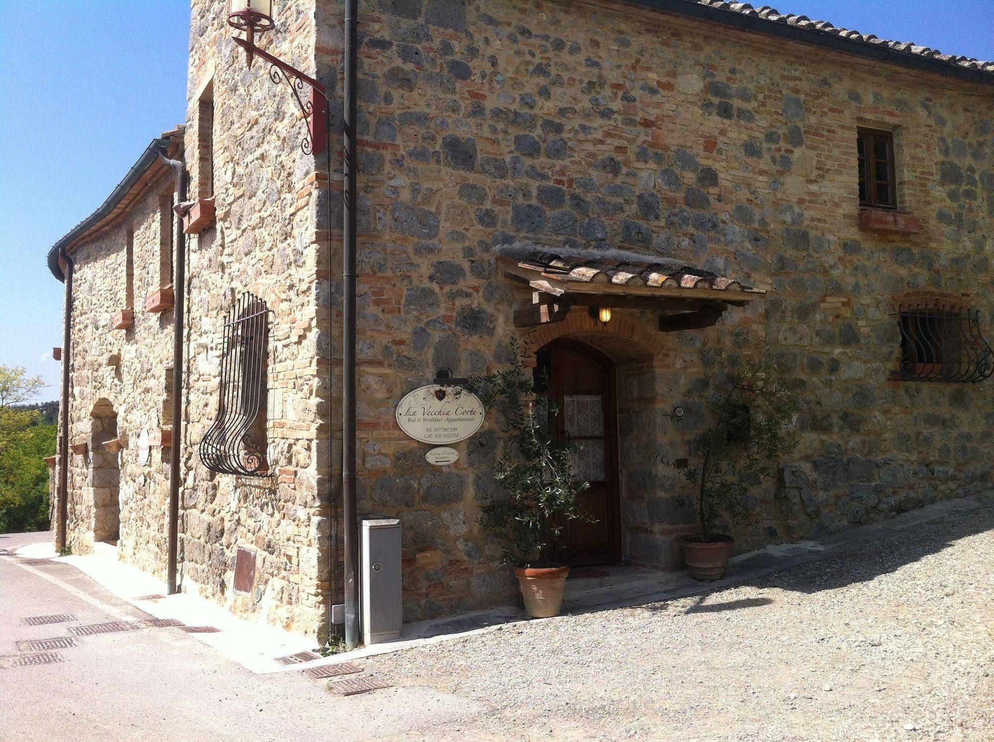 La Vecchia Corte San Gimignano Extérieur photo